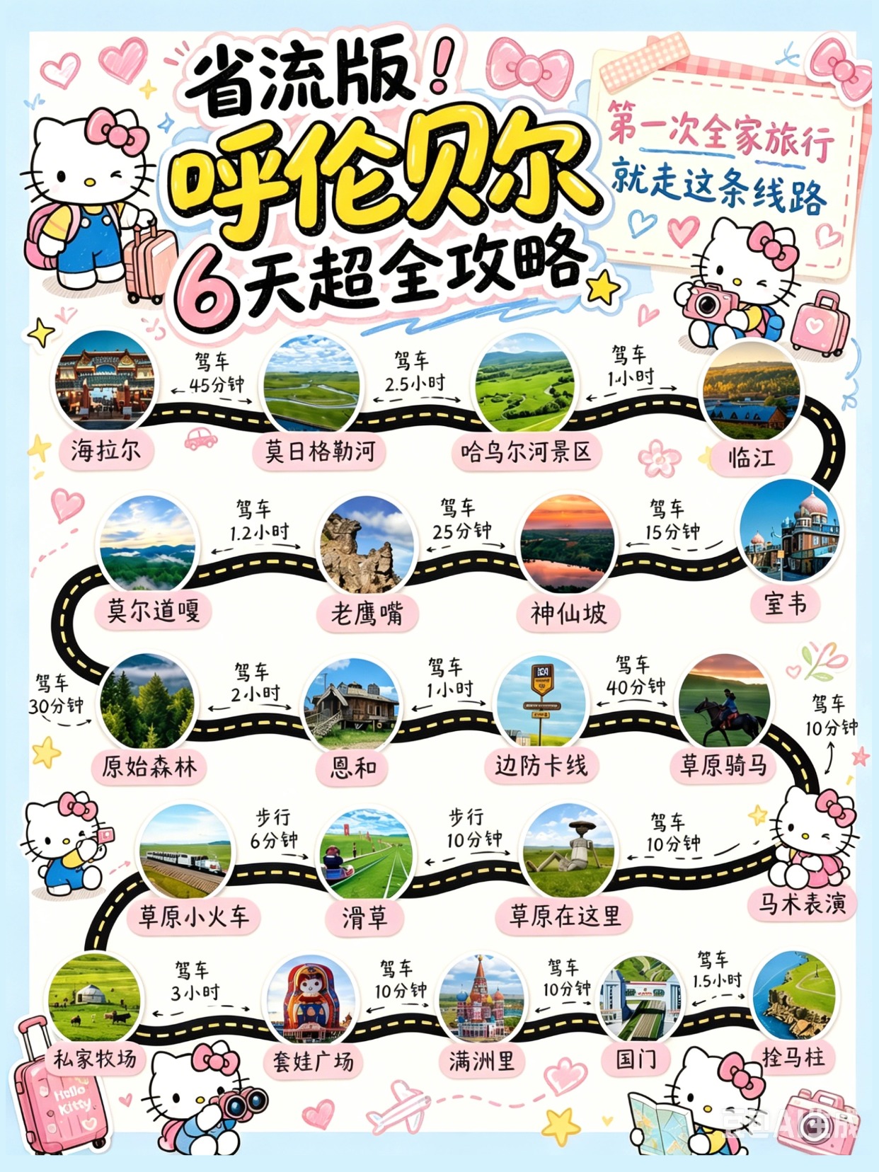 呼和浩特呼伦贝尔旅游